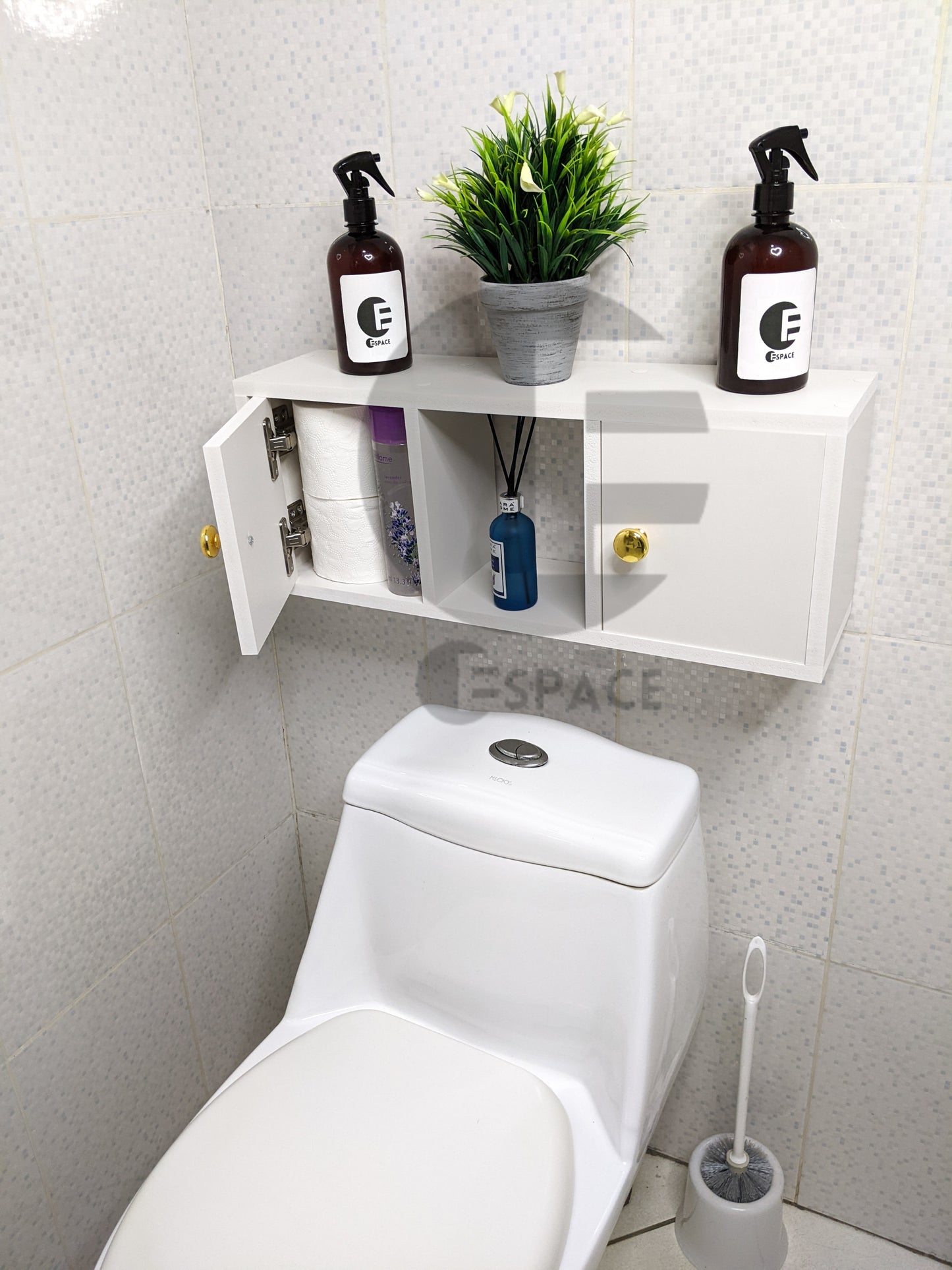 Ѐtagère flottante wc (2pp)